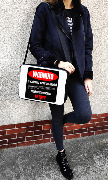 Torba na ramię dla strzelca Ze względu na wzrost cen amunicji, strzału ostrzegawczego nie będzie 