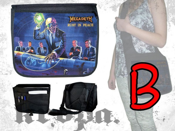Torba szkolna na ramię MEGADETH