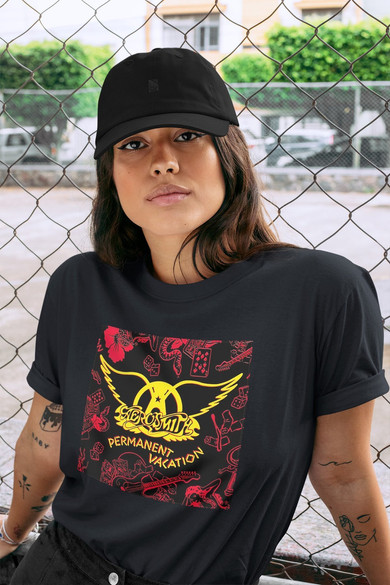 Koszulka z naszywką AEROSMITH 