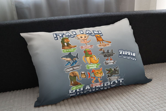 Poduszka Italian Brainrot Paczka Stworków włoskich brainrotów