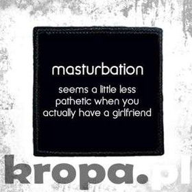 Naszywka MASTRUBATION