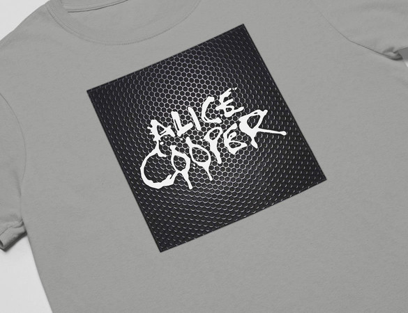 Koszulka z naszywką Alice Cooper  logo