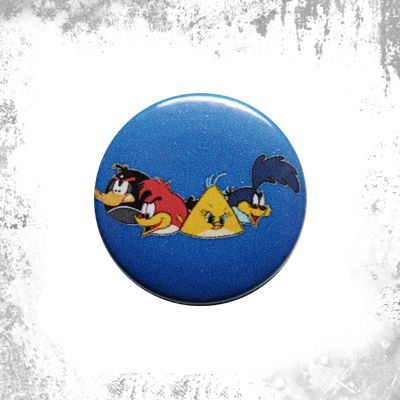 Przypinka PARODIA ANGRY BIRDS