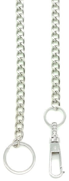 Łańcuch do spodni Ładny MODNY Srebrny 23