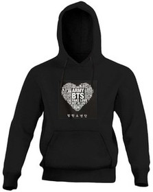 Bluza z naszywką BTS Army