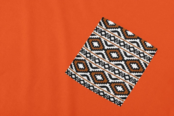 Koszulka z kieszonką WZOREK 02