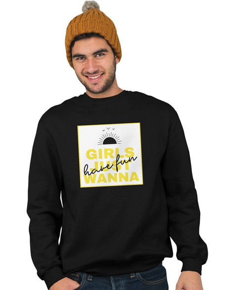 Bluza z naszywką Girls just wanna …