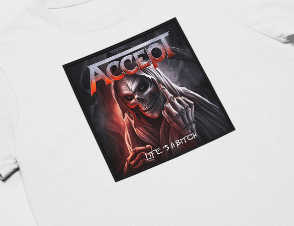 Koszulka z naszywką ACCEPT Life's a ...
