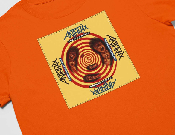 Koszulka z naszywką Anthrax State of...