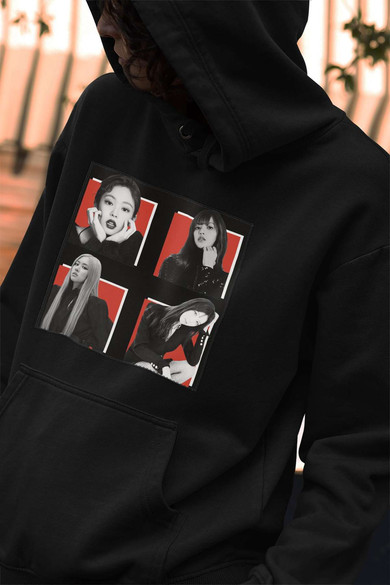 Bluza z naszywką BlackPink Squad