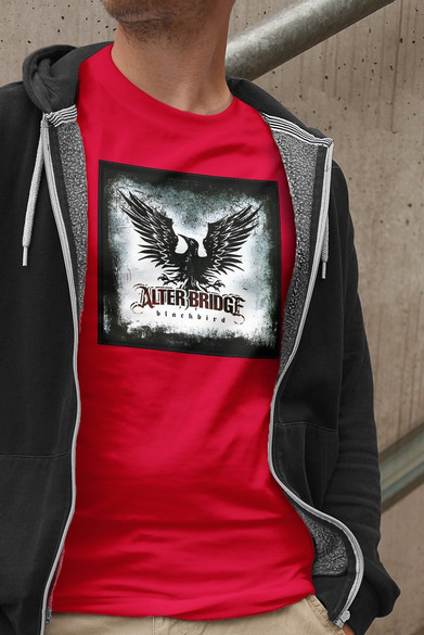 Koszulka z naszywką Alter Bridge black..