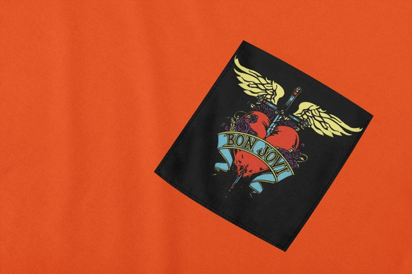 Koszulka z kieszonką BON JOVI