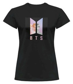 Bluzka damska z naszywką BTS RM