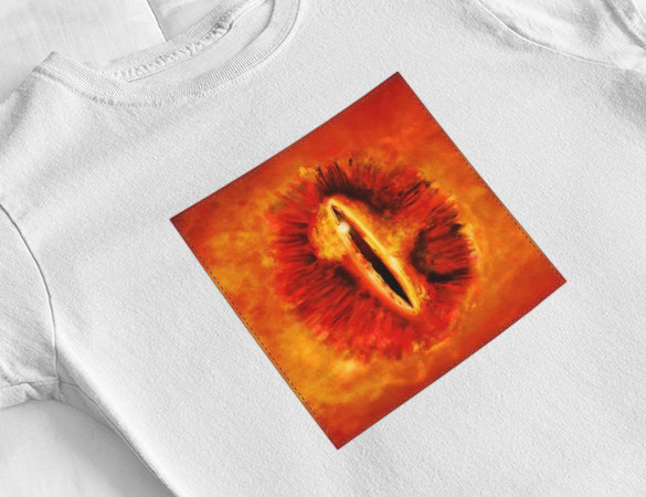 Bluzka damska z naszywką Eye of Sauron