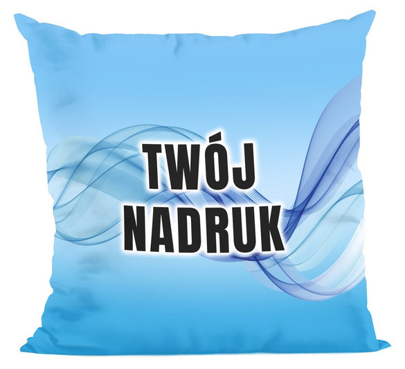 Poduszka Z WŁASNYM NADRUKIEM 40 x 40 cm