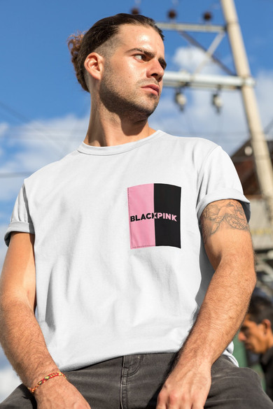 Koszulka z kieszonką BLACKPINK 02
