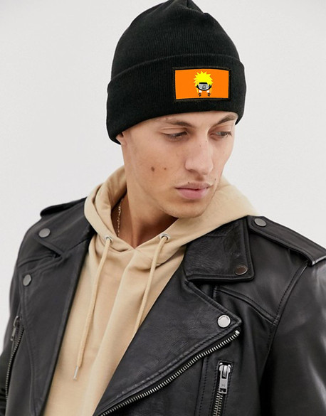 Czapka zimowa z naszywką NARUTO