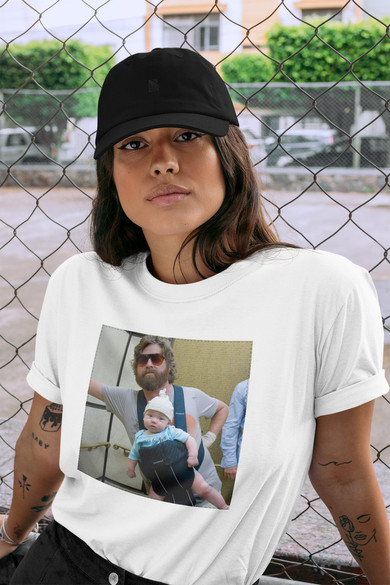 Koszulka z naszywką Kac Vegas Alan&Baby