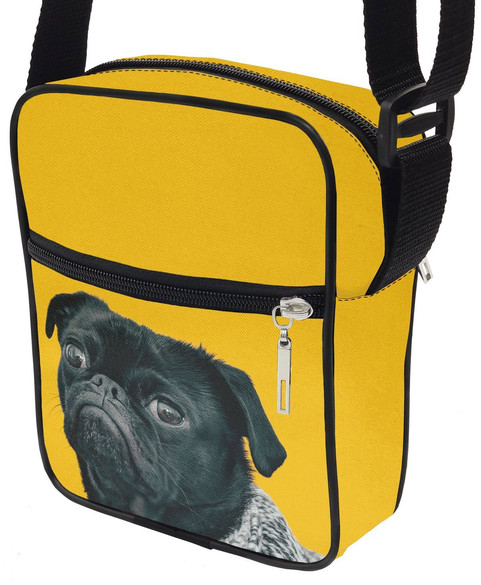 Torba Listonoszka Mops Pug 01 Dodaj Napis!