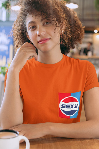 Koszulka z kieszonką SEXY