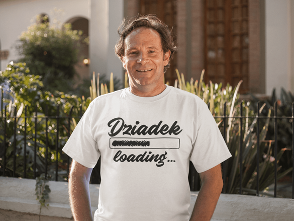 Koszulka na Dzień Dziadka DZIADEK loading + imię