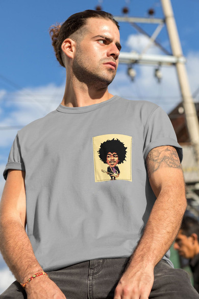 Koszulka z kieszonką JIMI HENDRIX