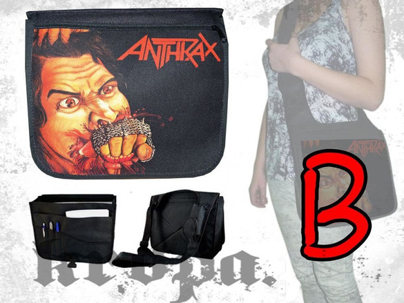 Torba szkolna na ramię ANTHRAX