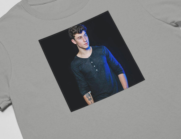 Koszulka z naszywką Shawn Mendes 03