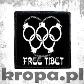 Naszywka   FREE TIBET